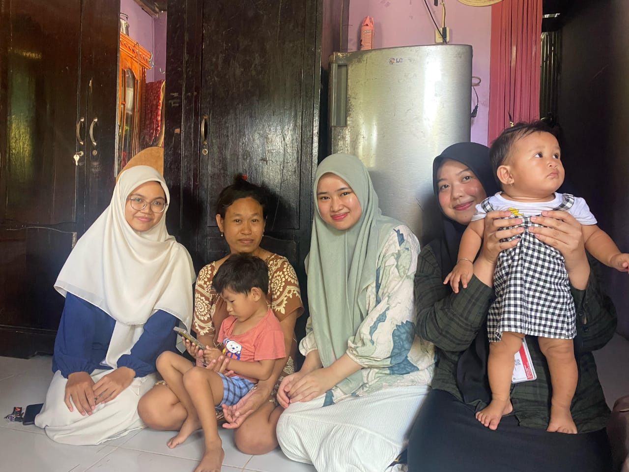 Kunjungan Pertama dengan Ibu Yulianti dan Adek Fany (10 Maret 2025)